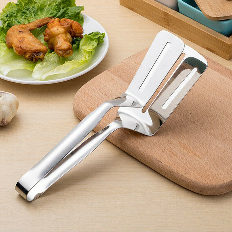 Grill-to-Table Stainless Steel Steak Clamp