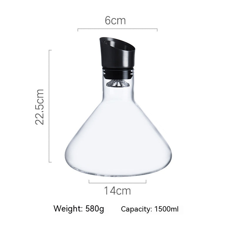 Creative Iceberg Red Wine Decanter in Gold, Green, Blue or Black