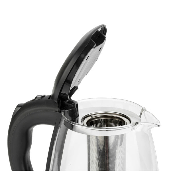 Colorful Light-Up Electric Glass Kettle