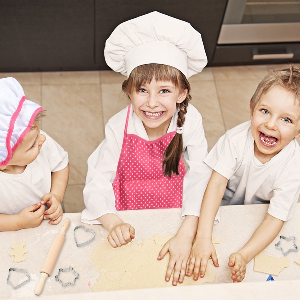 Children's Apron and Cake Baking Tools