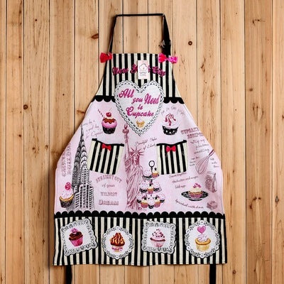 French Motif Apron