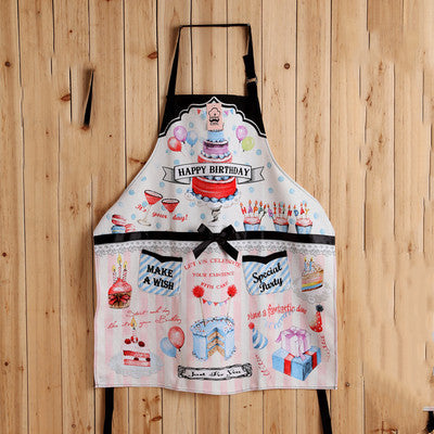 French Motif Apron