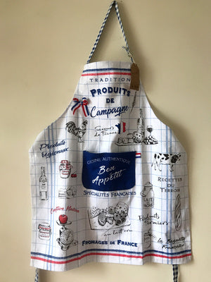 French Motif Apron