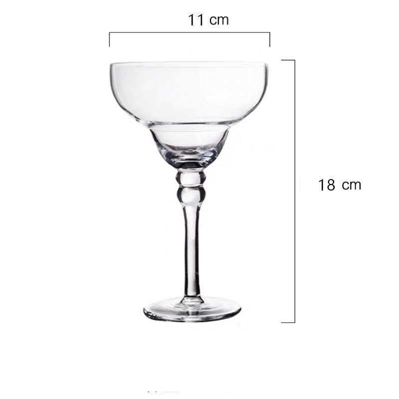 Hand-Painted Crystal Margarita Glass – A Toast to Artistry