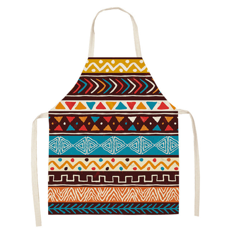 Original Art Apron with African Motifs