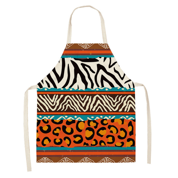 Original Art Apron with African Motifs