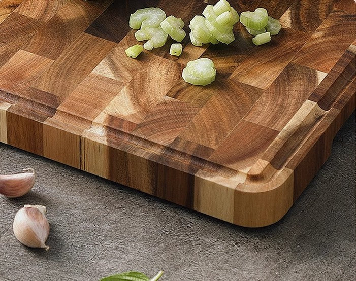 Thick Acacia Mangium Chopping or Charcuterie and Cheese Board
