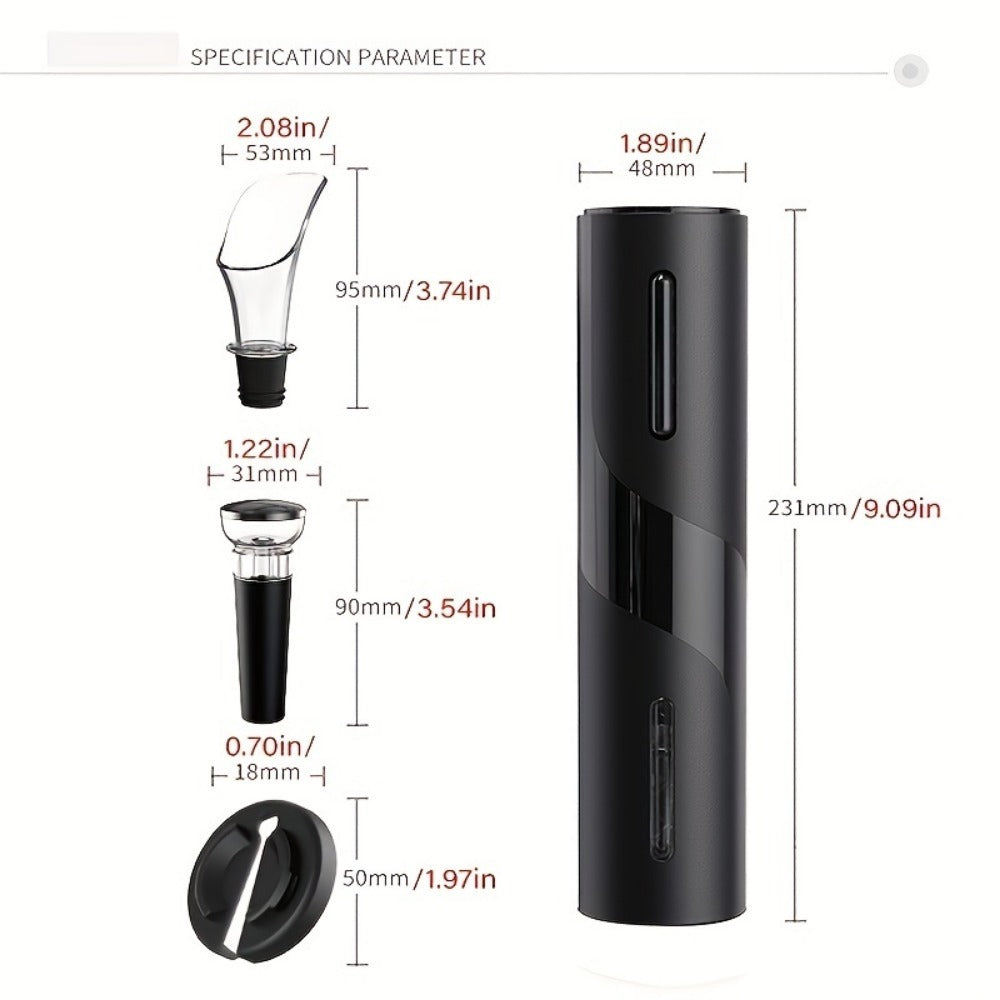 Electric Wine Opener Set - Intelligent Automatic Wine Opener Bottle Opener Wine Set
