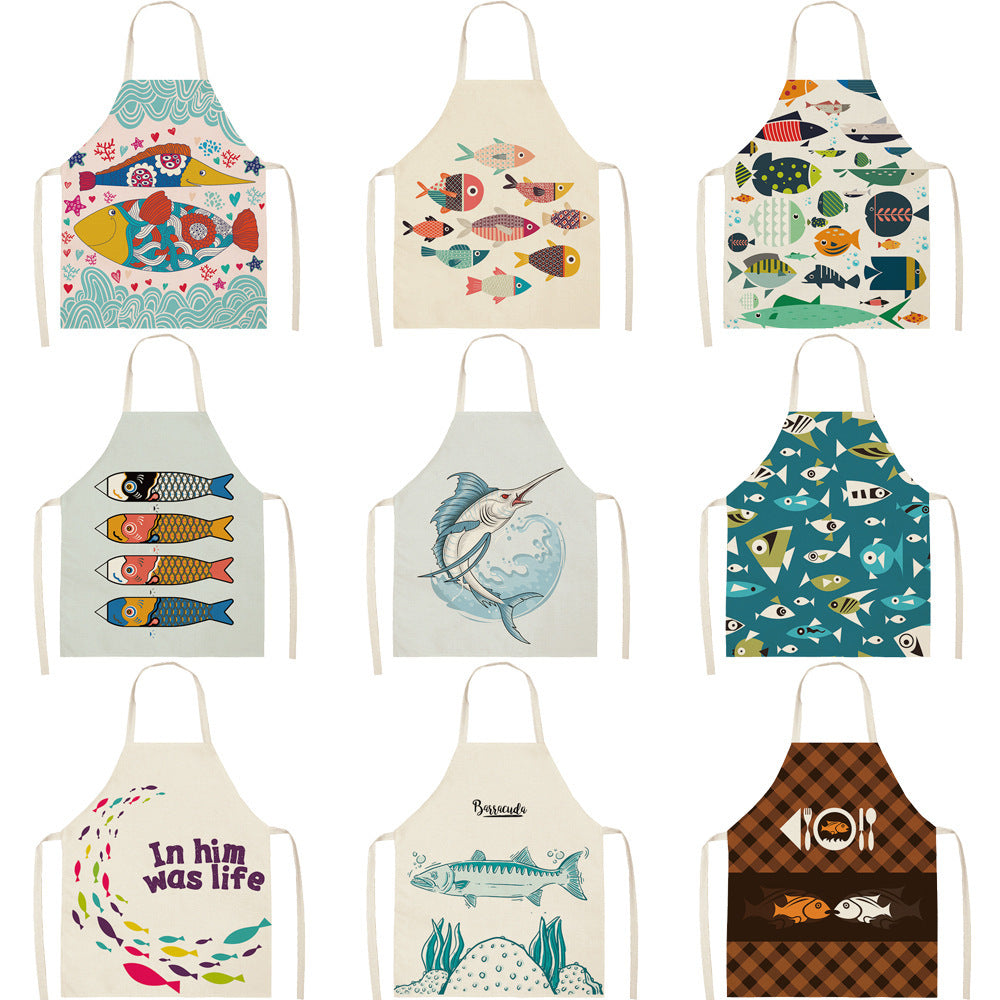 There’s Something Fishy Going On Apron