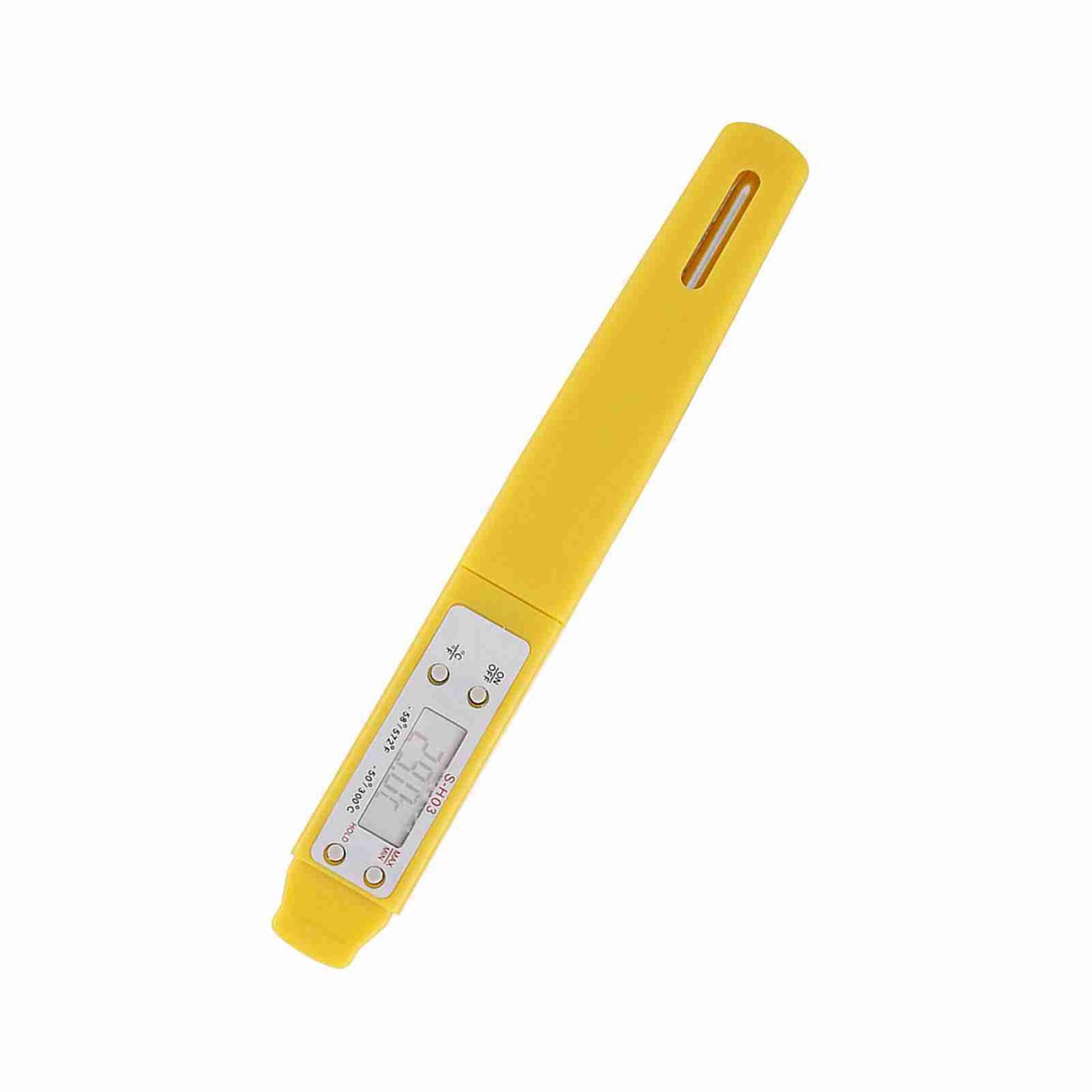 Digital Food Thermometer and Meat Probe with Instant Reading (Yellow)