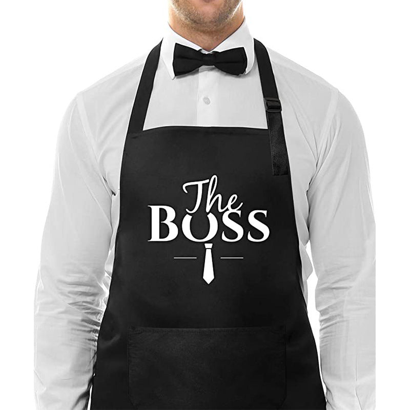 The Boss or the Real Boss Apron