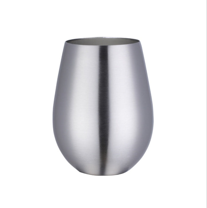 Colorful Stainless Steel Wine Glass