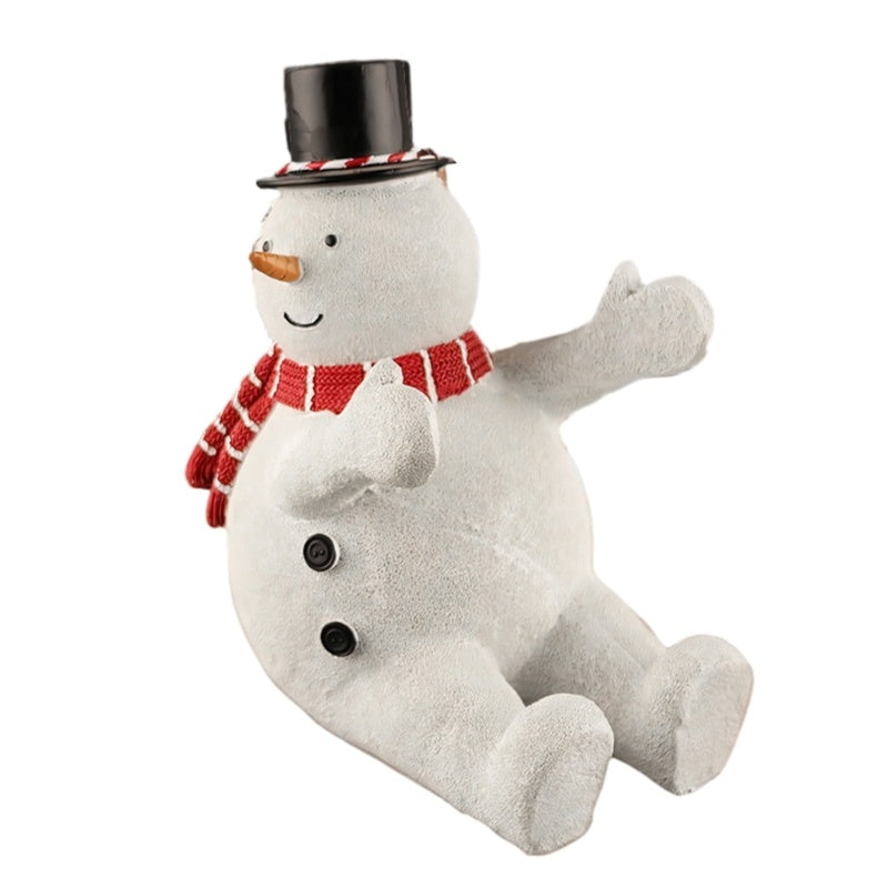 Snowman Wine Holder for the Holiday Season