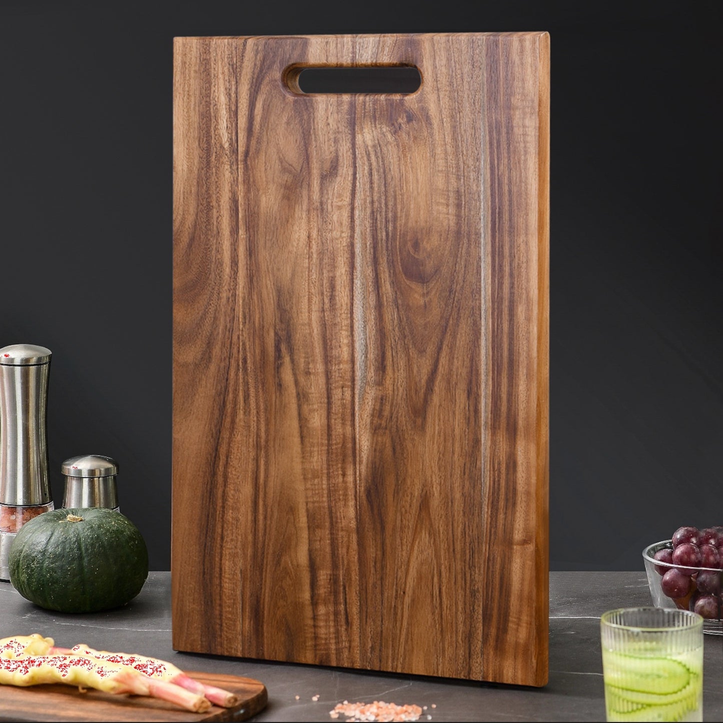 Rectangular Acacia Mangium Small or Large Simplicity Chopping Board