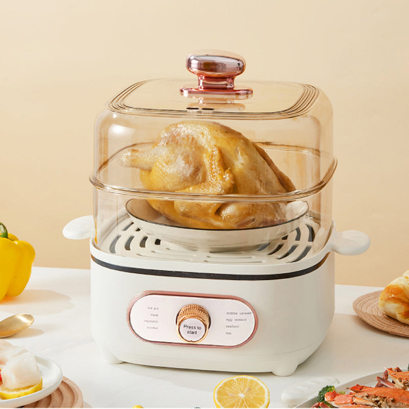 Large Capacity Multi-Purpose 10.5-Liter Cooker and Steamer with 8 Functions