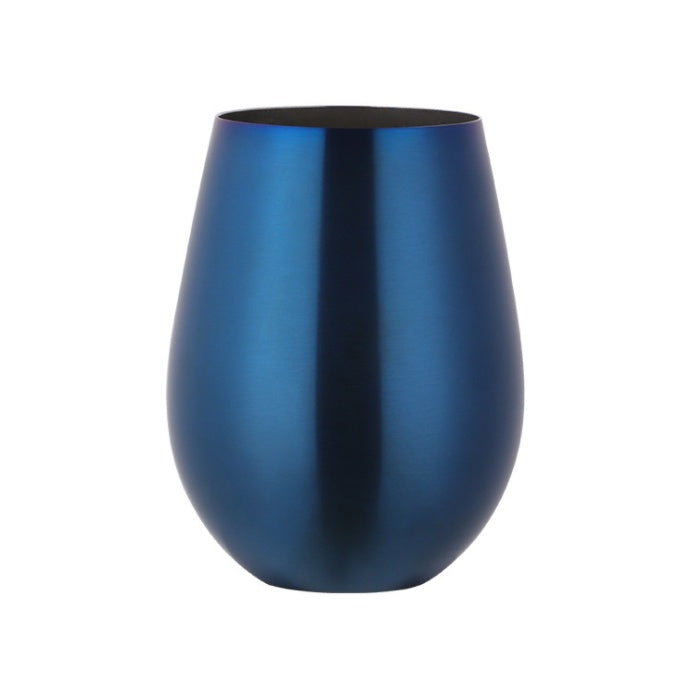 Colorful Stainless Steel Wine Glass