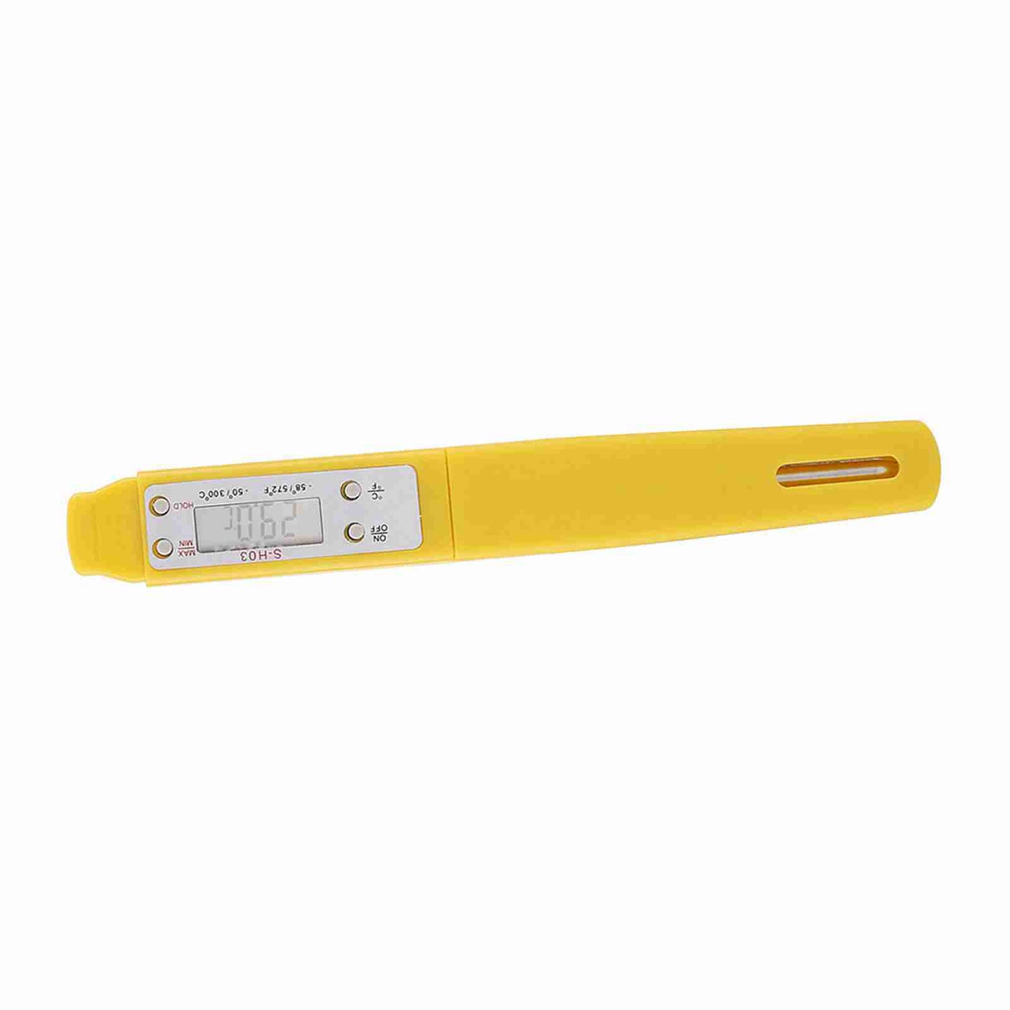 Digital Food Thermometer and Meat Probe with Instant Reading (Yellow)