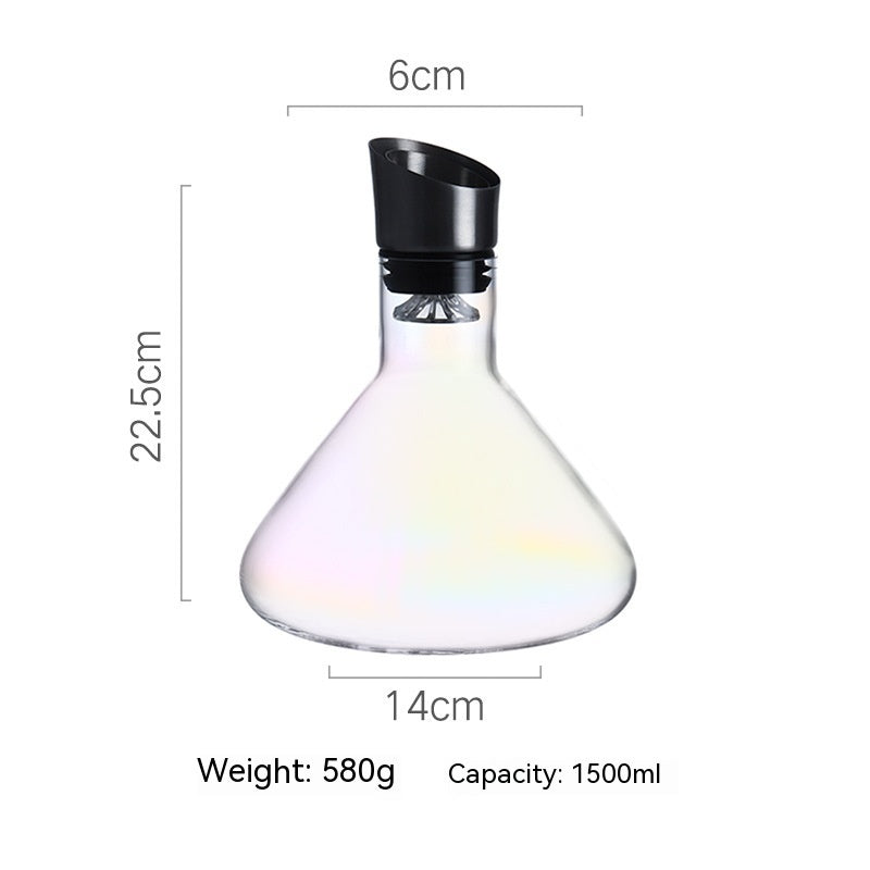 Creative Iceberg Red Wine Decanter in Gold, Green, Blue or Black
