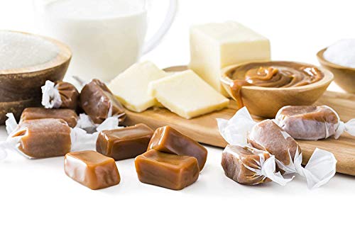 Tara's Gourmet Sea Salt Caramels | Hand Crafted All Natural Candy | Creamy & Individually Wrapped with Real Butter (20 Oz.)