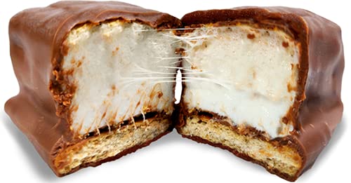 Gourmet Smores! Ready to Eat Handcrafted Milk Chocolate, Graham Cracker, Burnt Marshmallow Candy. S’more Cookie Bars (No need for Smores Kit, Maker, Caddy, Sticks or Fire Pit) 2 6-Packs - 12 Smores