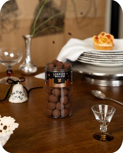 LAKRIDS BY BÜLOW - Double Chocolate - 10.4 Oz. - Chocolate Coated Gourmet Licorice - Sweet Licorice Coated in Chocolate and Crunchy Cocoa Nibs