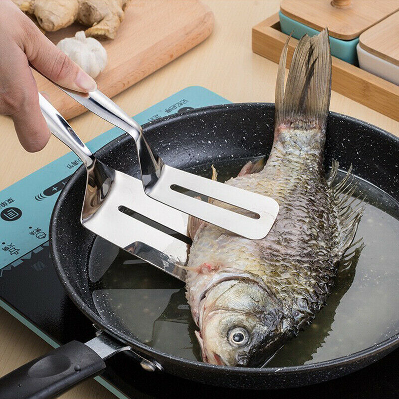 Grill-to-Table Stainless Steel Steak Clamp