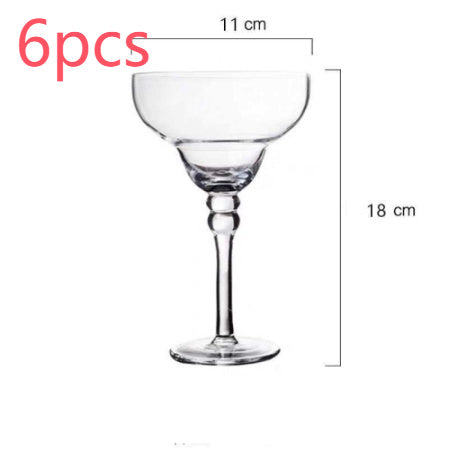 Hand-Painted Crystal Margarita Glass – A Toast to Artistry