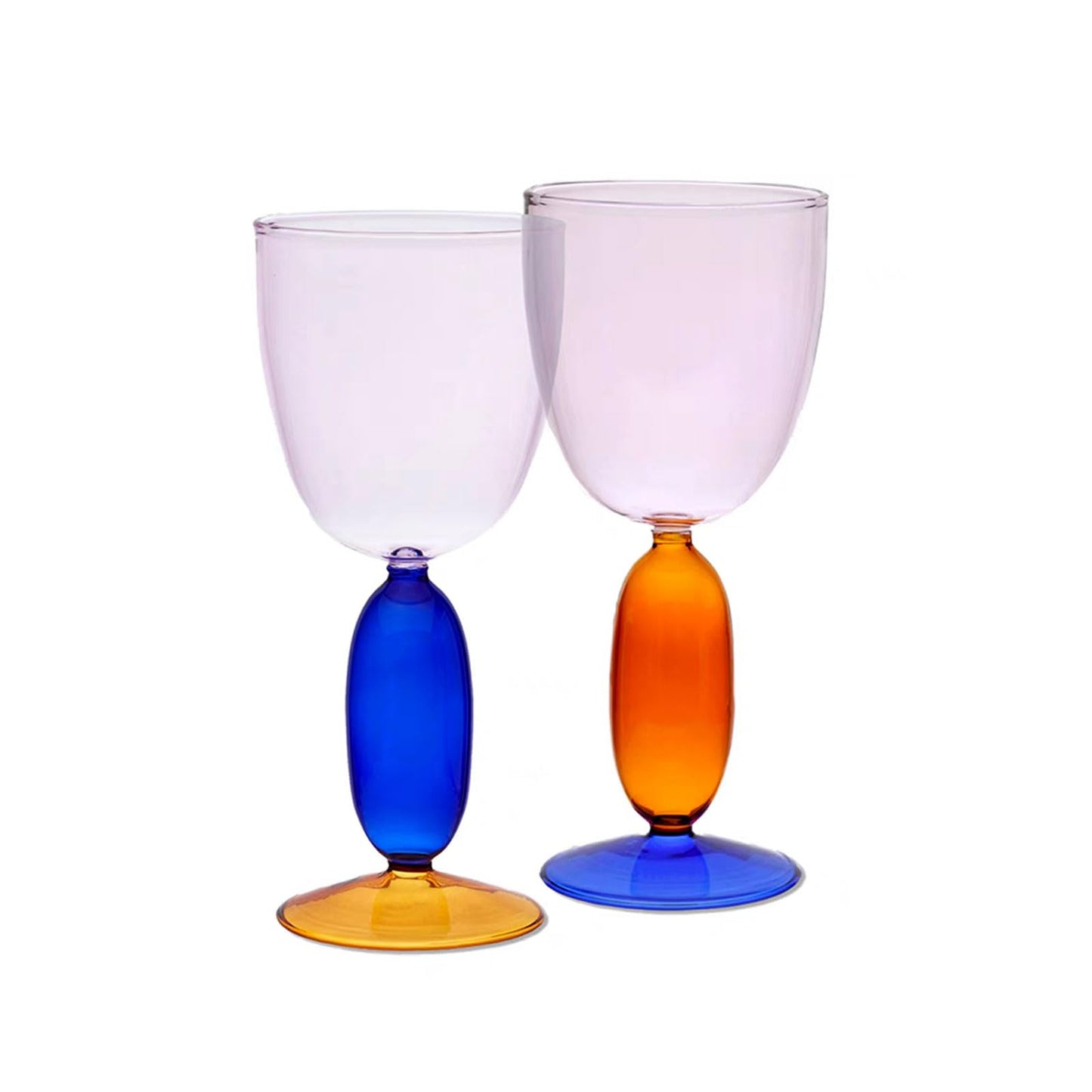 Creative Wine Glasses, 13.5 oz Red Wine Glass Colorful Wine Glass Goblet Wine Cocktail Juice Glass for Party Dinner Wedding Festival Kitchen Bar Celebration (1Pcs) (3)