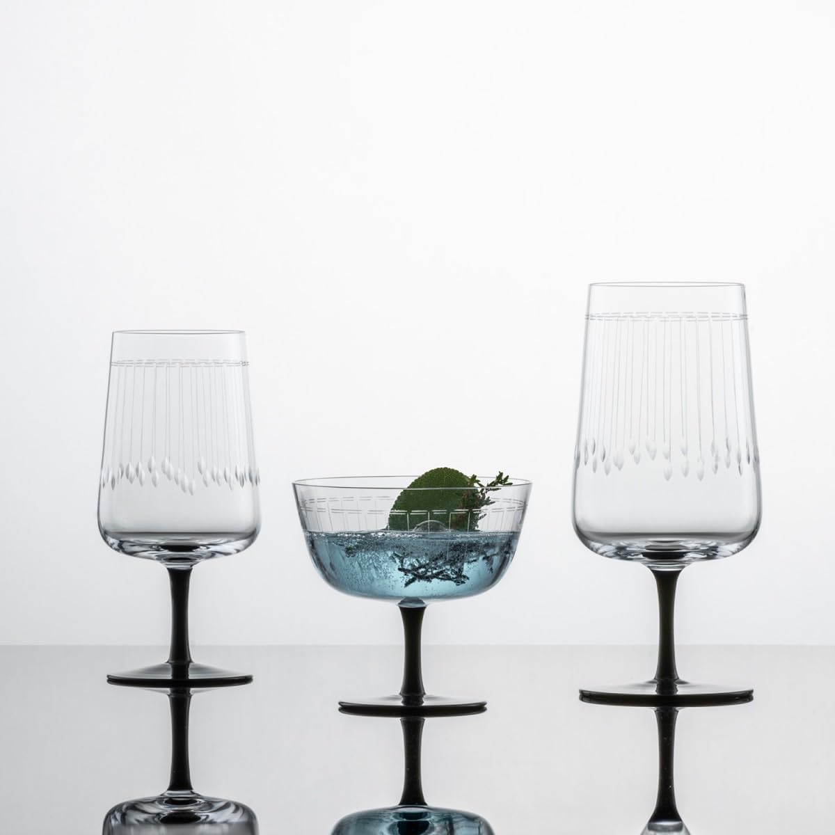 Zwiesel Glas Glamorous Handmade Glassware, 16 Ounce Cabernet (Set of 2)