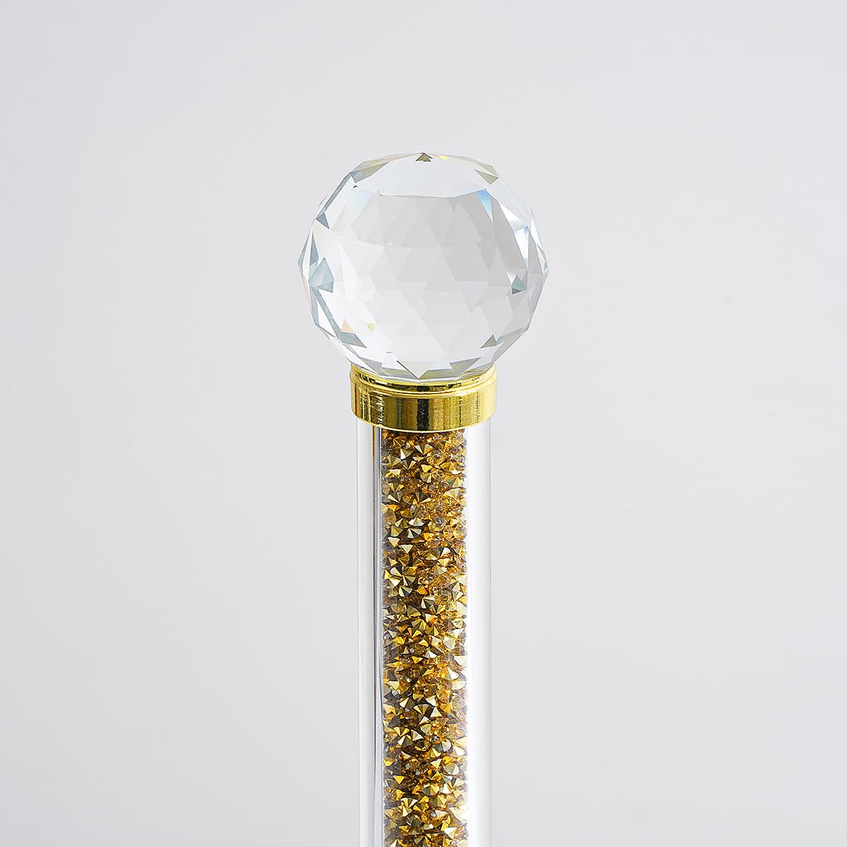 Glam Gold Crystal Paper Towel Roll Holder