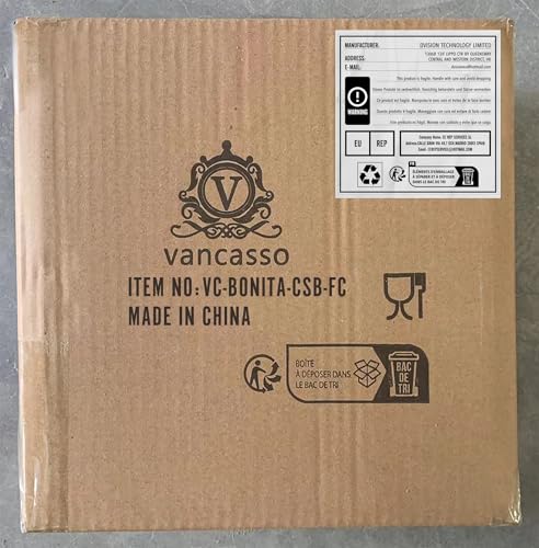 vancasso Bonita Dinnerware Sets 18 Pieces, Stoneware Dishes Set for 6, Plates Set and Bowls Set, Dinshwasher and Microwave Safe, Multicolor