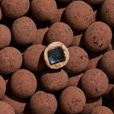 LAKRIDS BY BÜLOW - Double Chocolate - 10.4 Oz. - Chocolate Coated Gourmet Licorice - Sweet Licorice Coated in Chocolate and Crunchy Cocoa Nibs