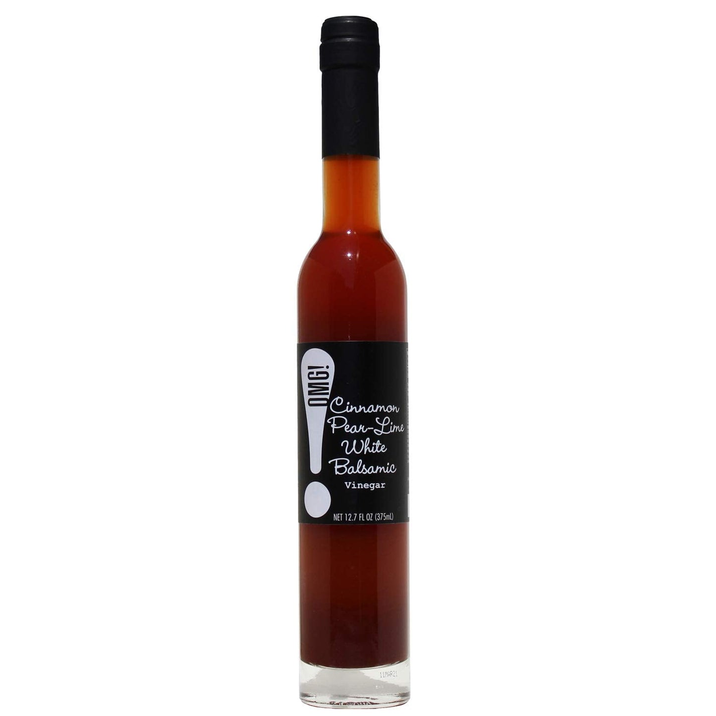 OMG! Oils: Cinnamon Pear-Lime White Balsamic Vinegar (Perfect for Dipping, Marinades, Glazing and Topping!), 375ml/12.7oz…