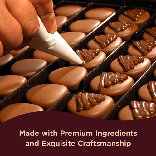 Godiva Chocolatier Chocolate Gift Box, Rich Dark Chocolates for Loved Ones, Gourmet Box of Chocolate for Gift Basket, Candy Variety Pack, 18 Pieces