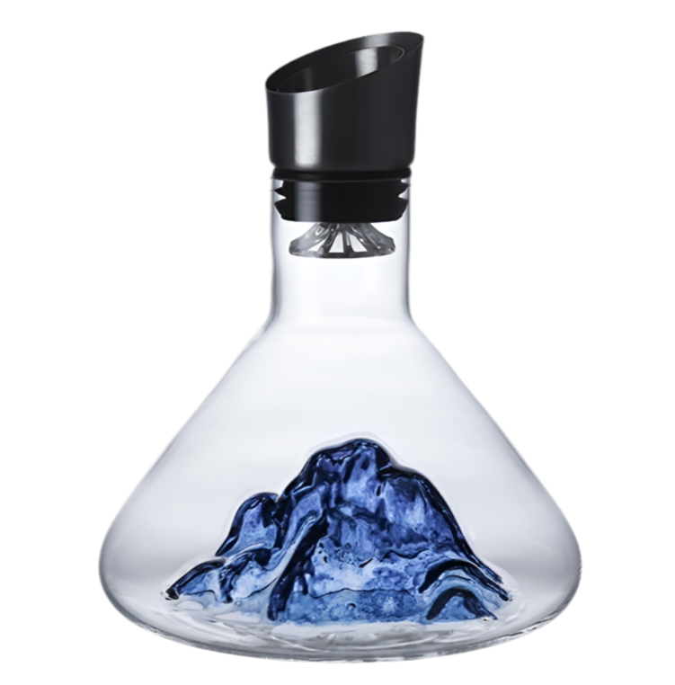 Creative Iceberg Red Wine Decanter in Gold, Green, Blue or Black