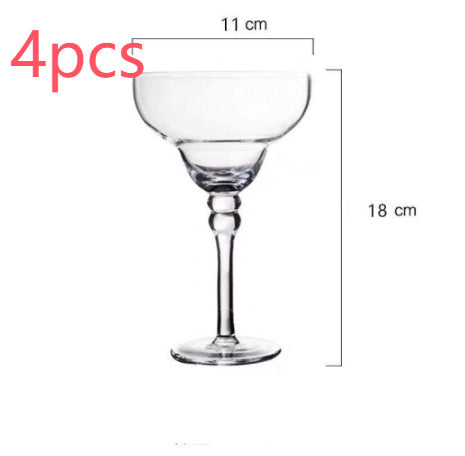 Hand-Painted Crystal Margarita Glass – A Toast to Artistry
