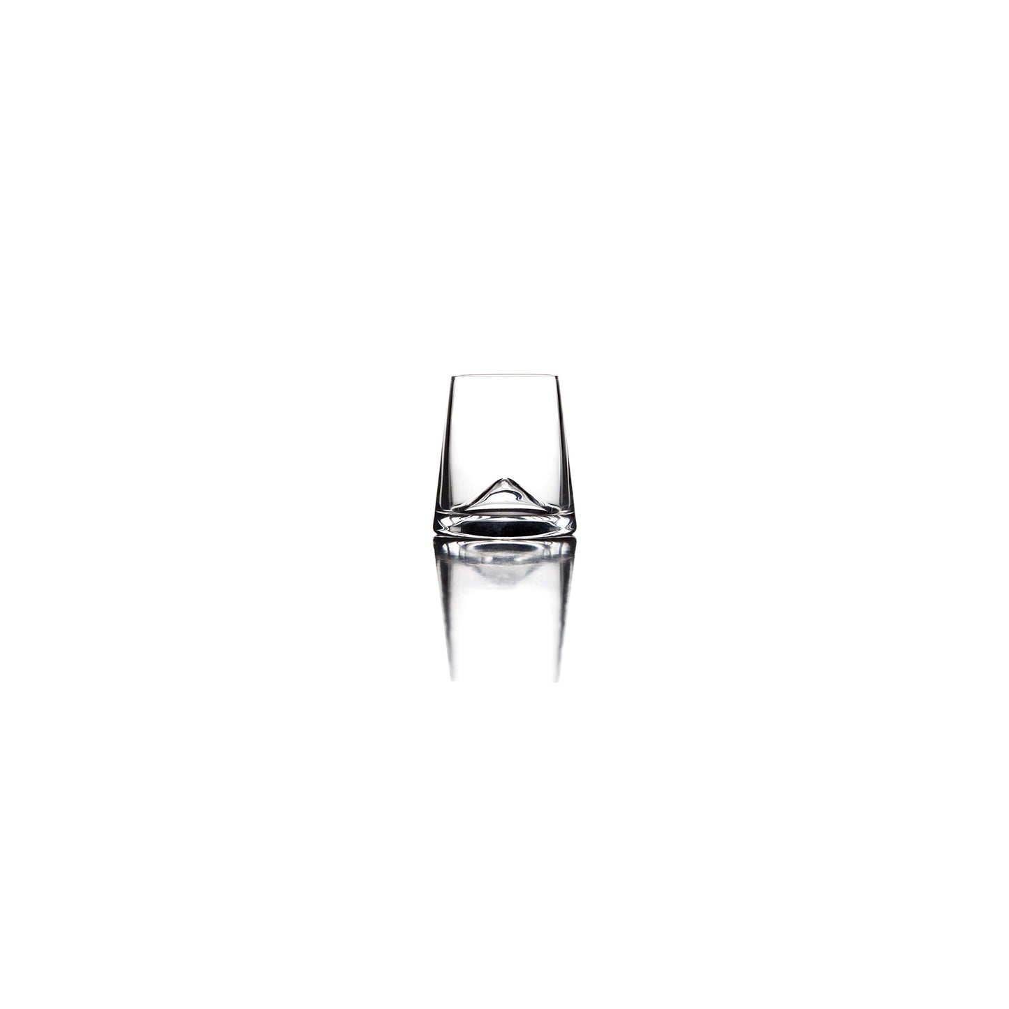 Sempli Monti Shot Glasses Set of 4 - Premium Clear Shot Glass Set for Wine Tasting, Tequila, Whiskey & Vodka, Heavy Base, Hand Blown, Lead-Free Crystal, Artisanal Design - 2 oz