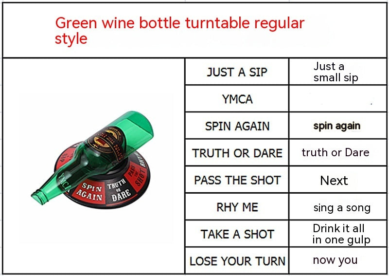 Wine Bottle Pointer Game Set