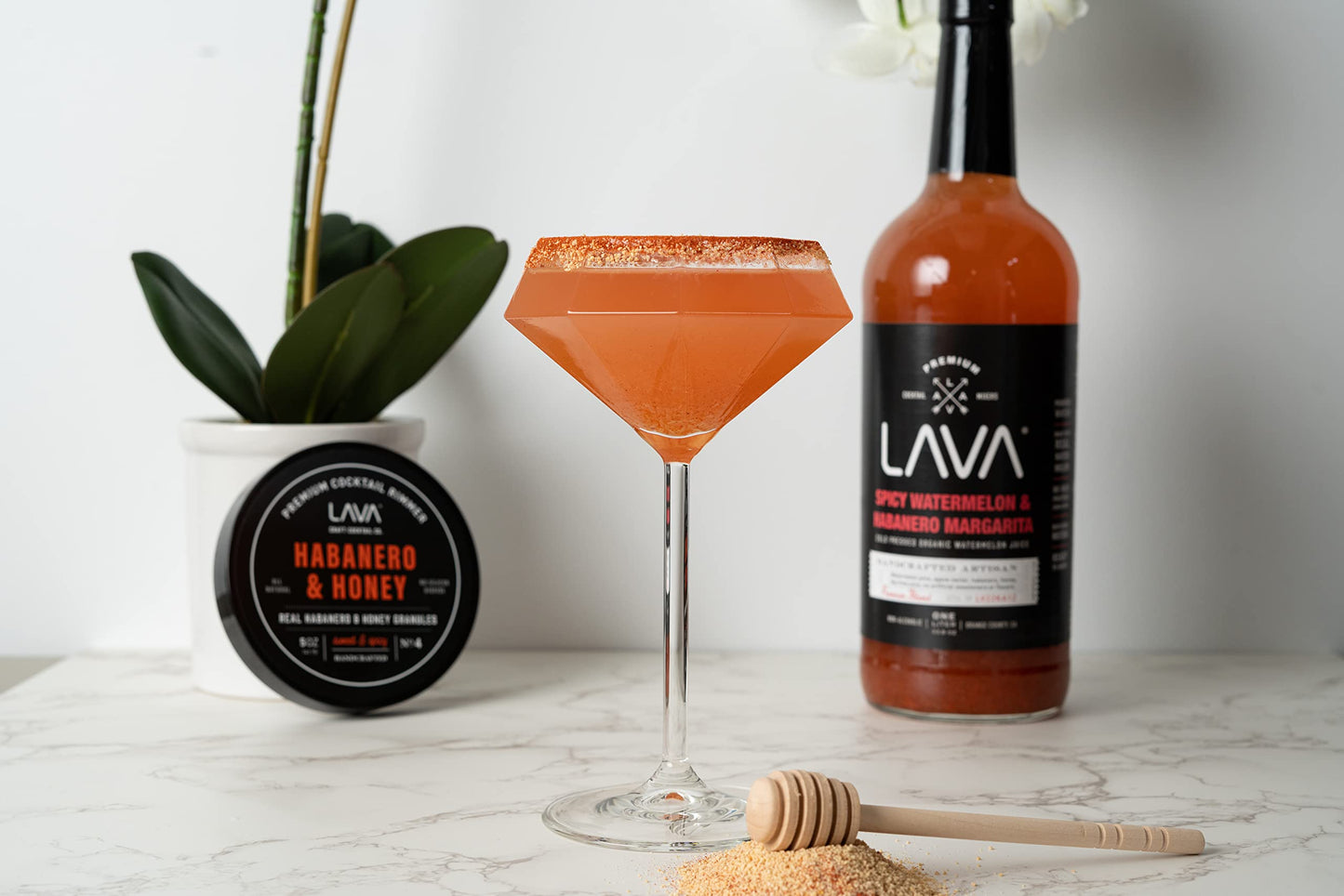 Premium Habanero & Honey Cocktail Rimmer Sweet & Spicy Seasoning
