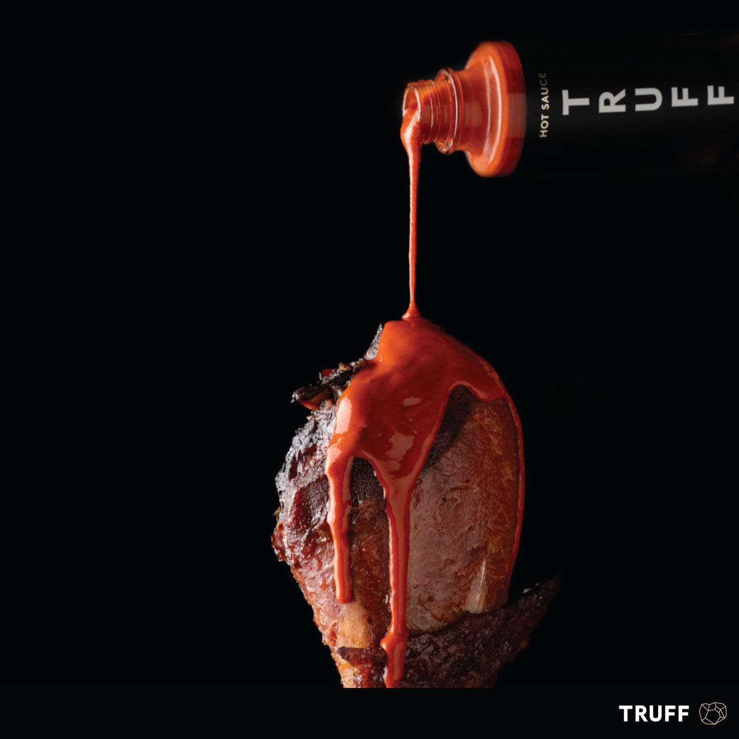 TRUFF Original Black Truffle Hot Sauce, Gourmet Hot Sauce with Ripe Chili Peppers, Black Truffle Oil, Agave Nectar, Unique Flavor Experience in a Bottle, 6 oz.