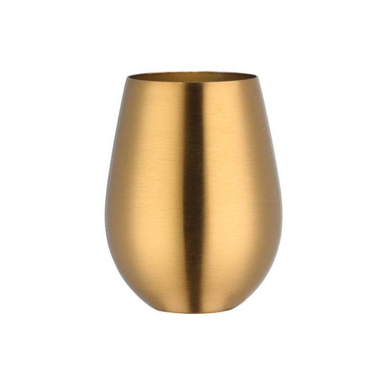 Colorful Stainless Steel Wine Glass