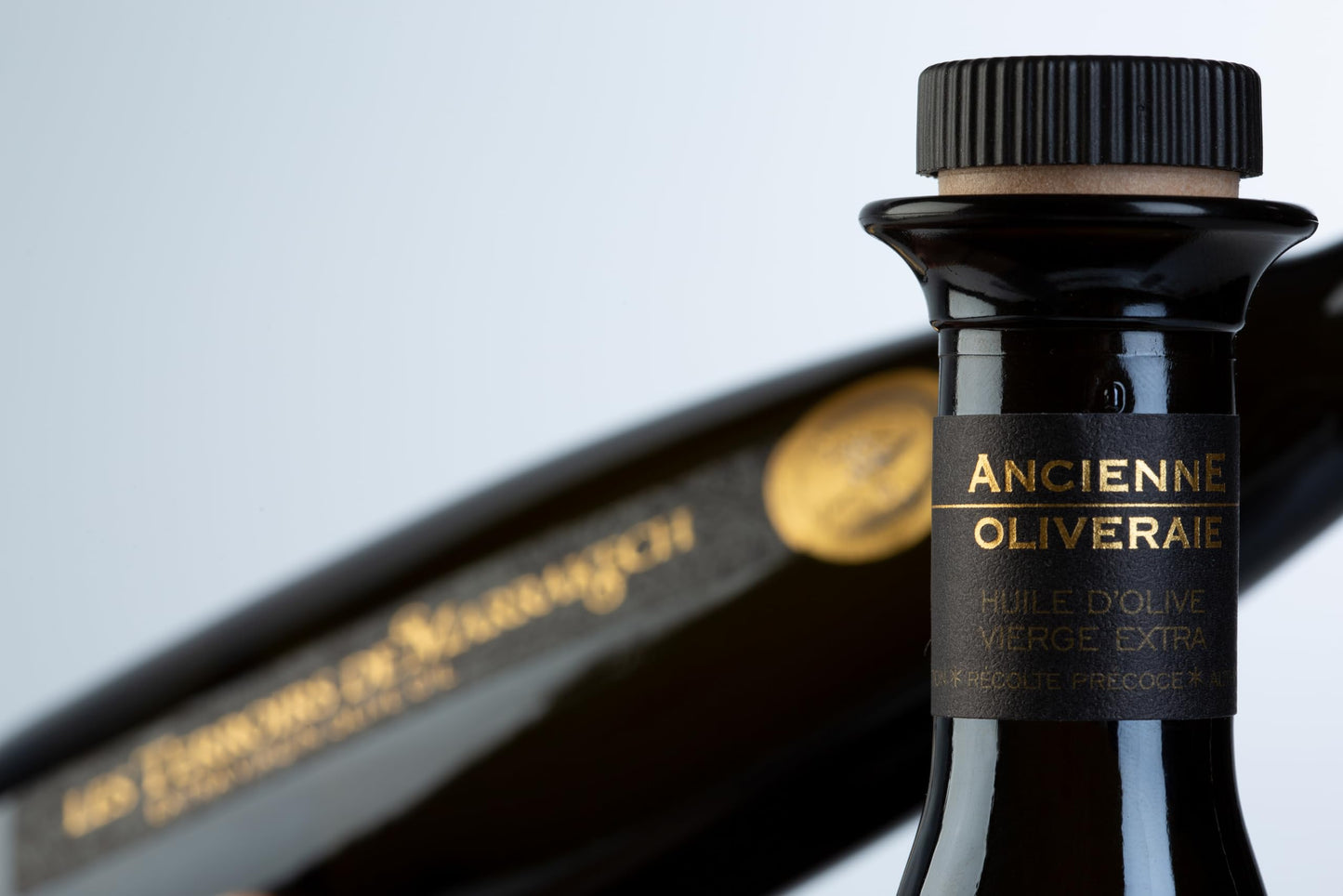 Olive Oil Gift Box of Les Terroirs De Marrakech Gourmet Extra Virgin Olive Oil, Polyphenol Rich Olive Oil, Moroccan Cold Pressed EVOO Oil, Keto Organic Olive Oil, USDA Certified, Carbon Neutral, 8.5 fl oz. Gift Bottle