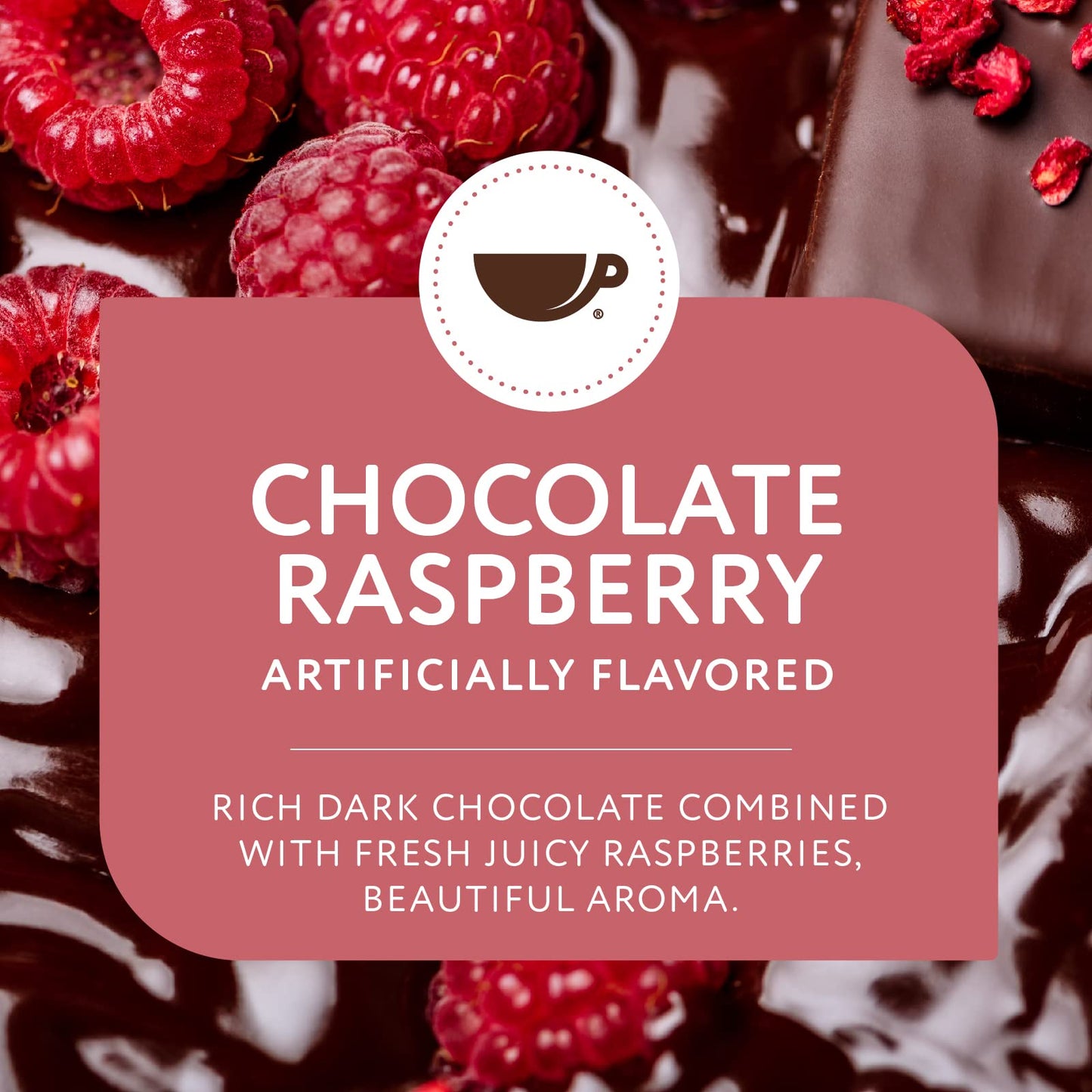 Paramount Roasters Chocolate Raspberry Flavored Ground Coffee, 12 oz medium roast, Paramount Coffee Company