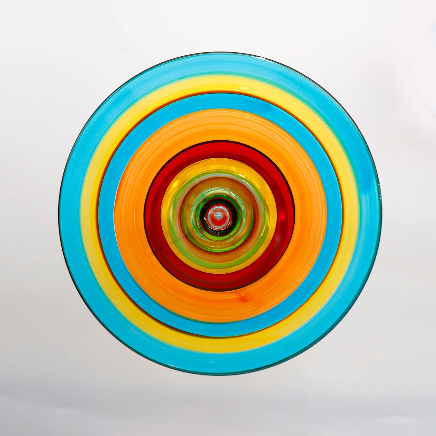 Fancy Artisan Lolita Hand-Painted Martini Glass with Stem