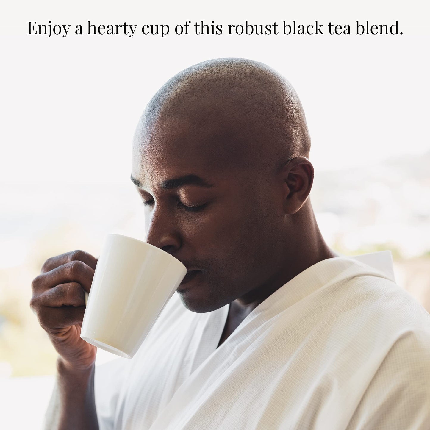 The Republic of Tea British Breakfast Tea 2.8 oz Tin, 50 Tea Bags, Gourmet Black Tea | Caffeinated