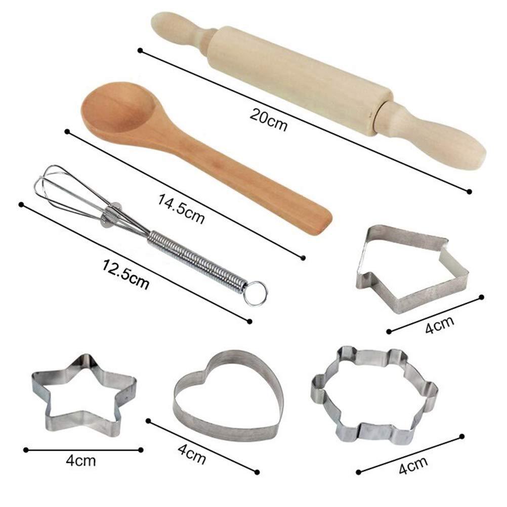 Children's Apron and Cake Baking Tools