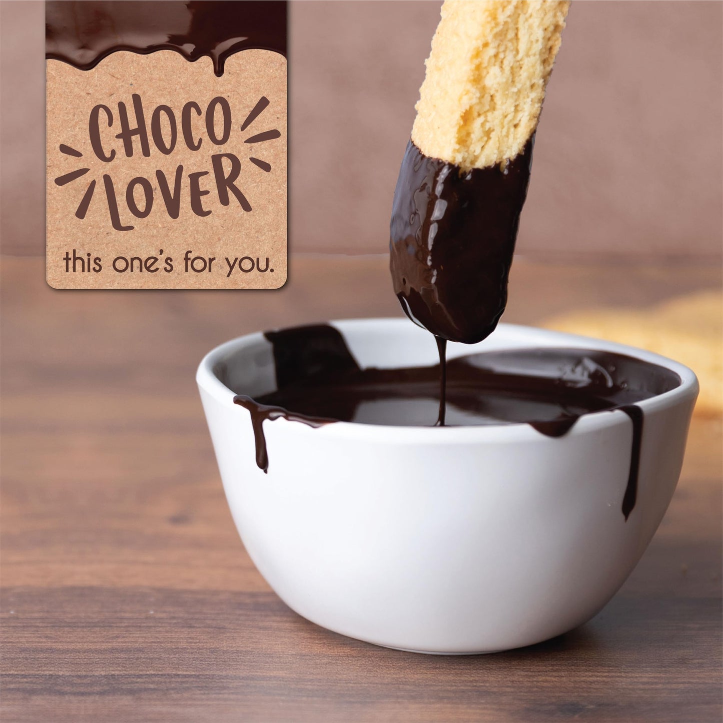 12 Chocolate Biscotti Gift Box, Gourmet Cookie Gift Basket, Food Delivery, Fancy Cookies, Gift Baskets