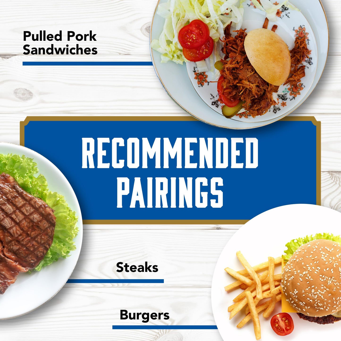 Inglehoffer Condiments Variety Pack (Stone Ground, Cream Style, Smoked Bacon, Pack of 3)