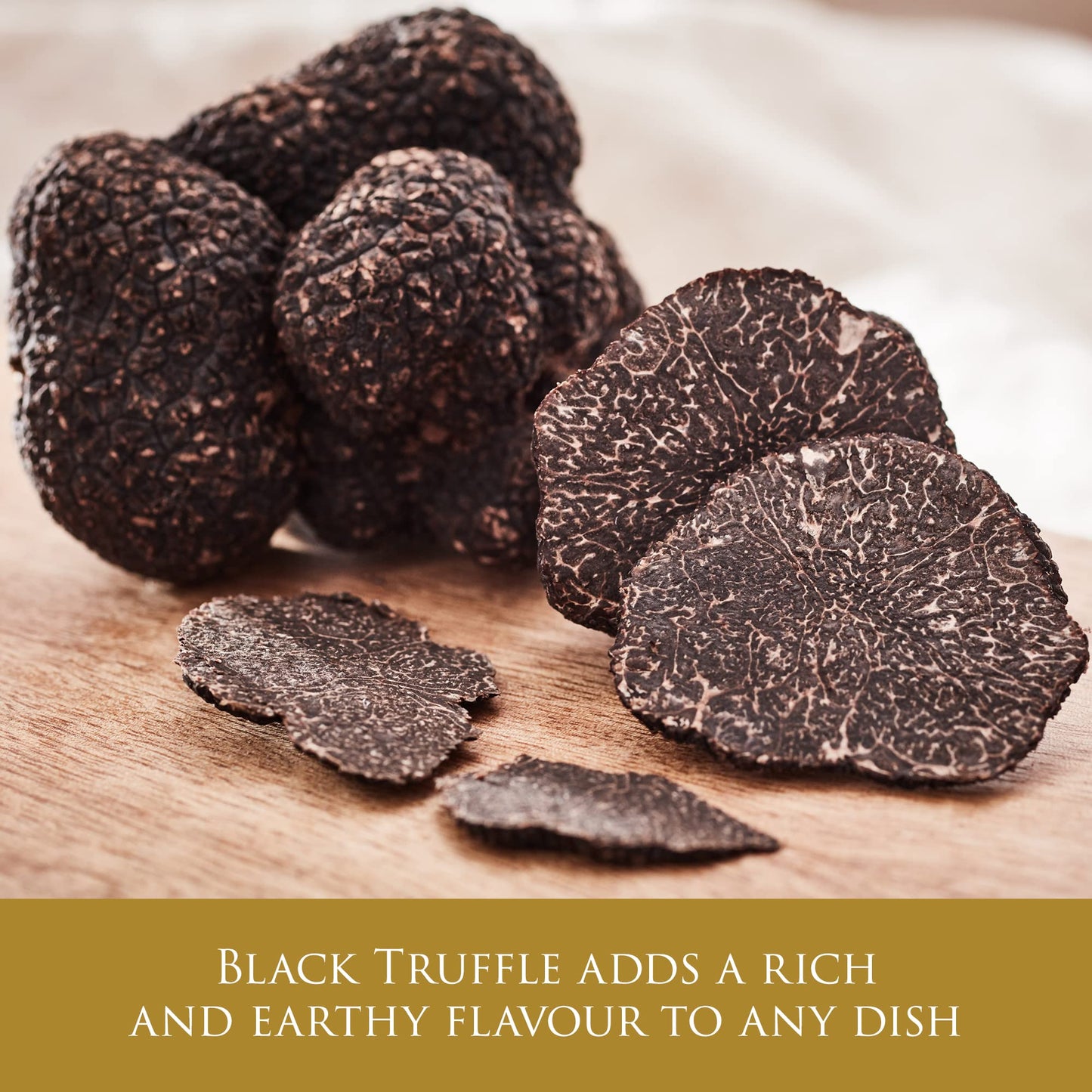 TruffleHunter - Preserved Black Truffle Selection - Minced Truffle, Truffle Slices, Truffle Sauce (3 x 1.77 Oz. Each)