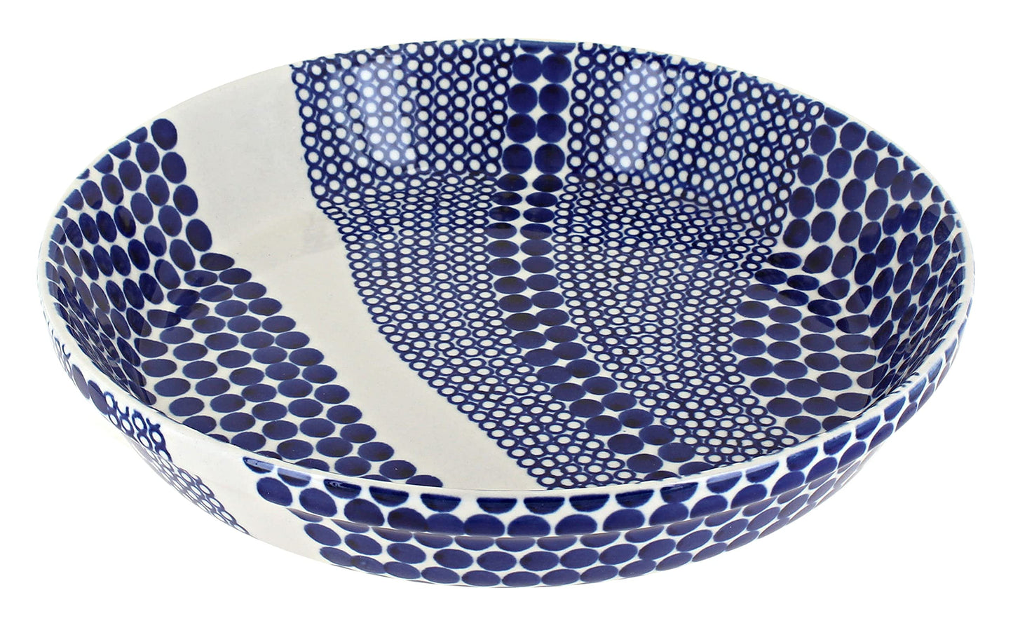 Blue Rose Polish Pottery Zara Pie Plate